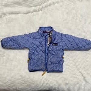 Patagonia purple 3-6 months jacket